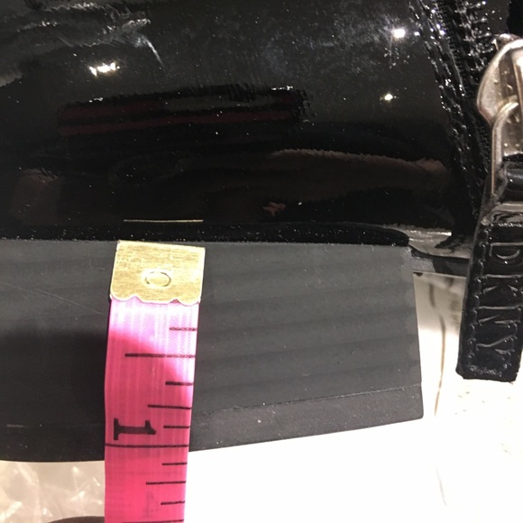 New - DKNY stylist ankle boots pattern leather very glossy - Picture 7 of 8